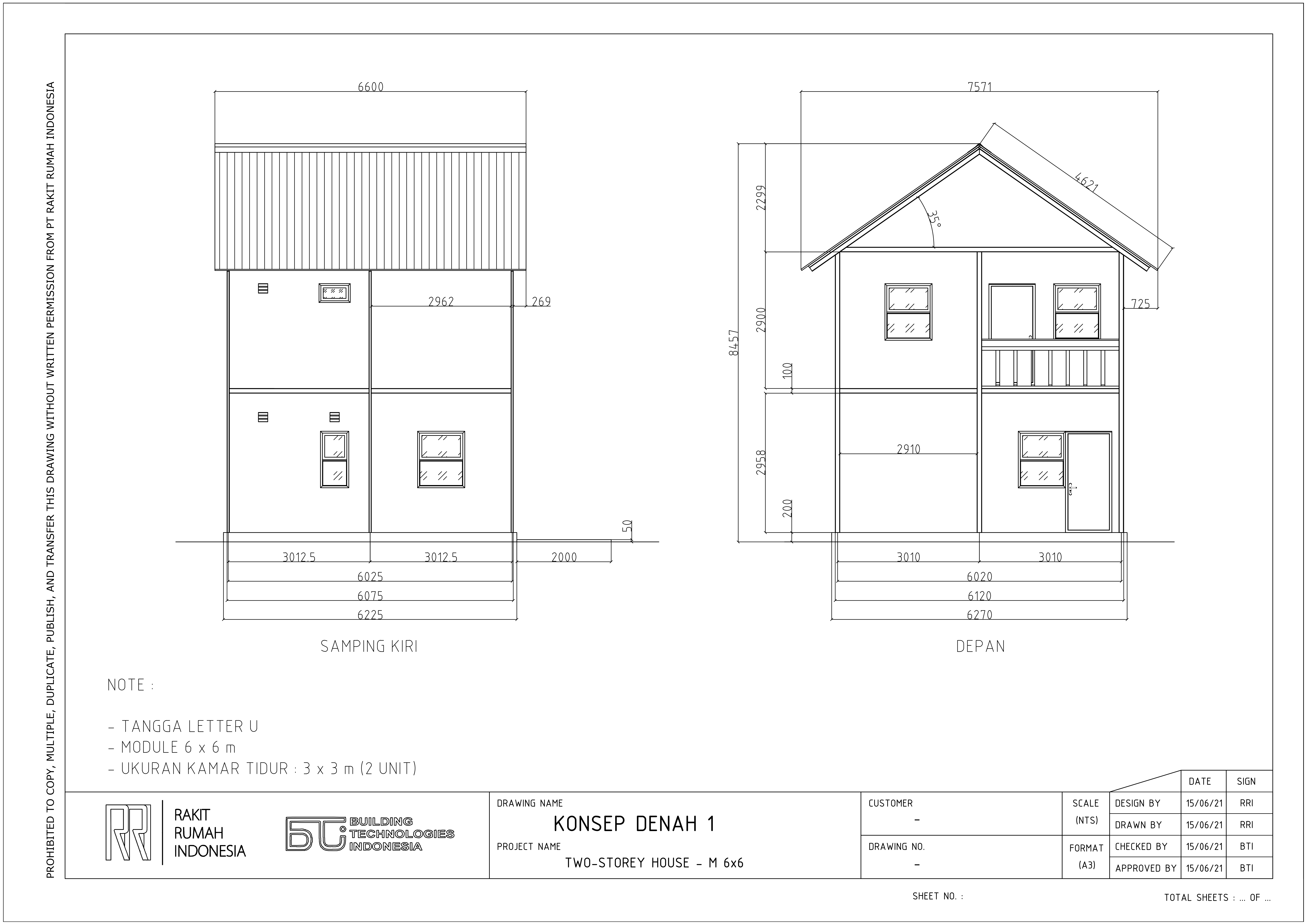 Two-Storey House – Rakit Rumah Indonesia